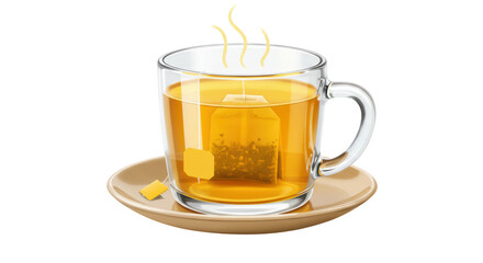 Isolated Cup of Tea