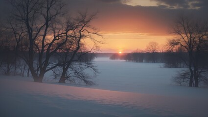 A blizzard accompanied by strong winds removes the snow. Treacherous winter conditions threaten frostbite. The concept of safety.