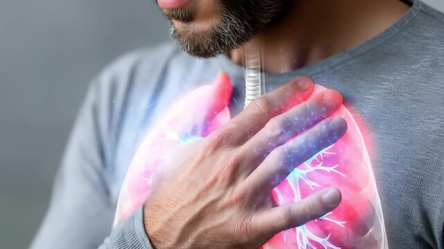 Lung health: respiratory care, pulmonary disease, asthma treatment, tuberculosis scan, chronic bronchitis, lung infection, pneumonia image, breath therapy, alveoli check, chest pain, x-ray diagnostics