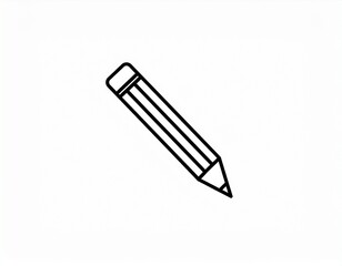 pencil icon vector illustration