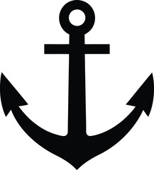 anchor ship icon vector illustration