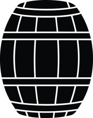 barrel storage icon vector illustration