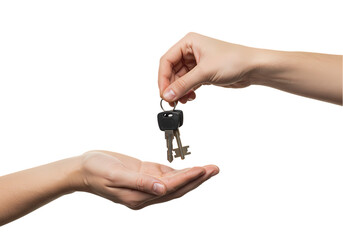 Handing Over Keys: New Home, Car, Ownership