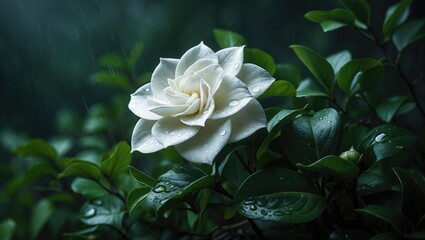 Essential oil from Gardenia flowers, a popular ornamental plant valued for its beauty and fragrant aroma, is used in perfume and aromatherapy