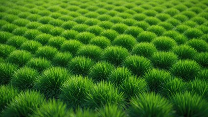 Close-up view of textured green grass for sports.
