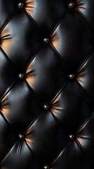 Naklejka premium Classic leather look with luxury detail high resolution picture