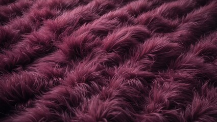 Obraz premium Aerial view of pink fur pattern