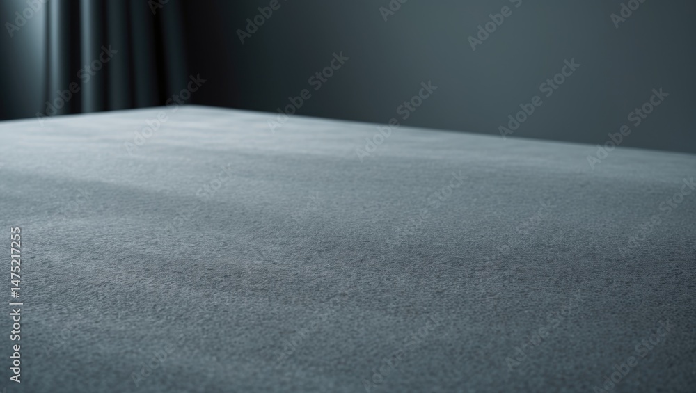 Poster texture-focused image of a grey fabric surface with a soft and simple aesthetic suitable for minimal