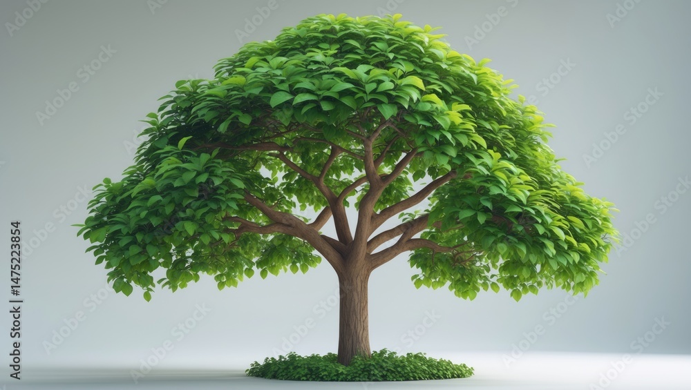 Poster Standalone tree with alpha channel for clipping