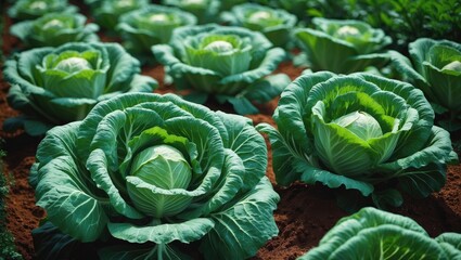Growing butter cabbage naturally for health benefits