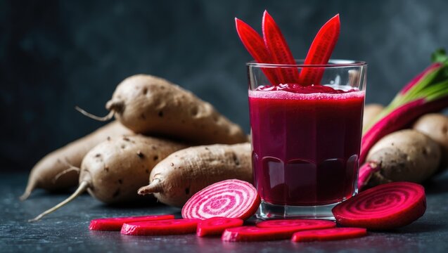 Vegan Fermented Beet Juice (Salgam): A Natural, Probiotic Beverage with Carrot, Turnip, and Water