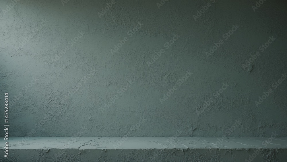 Poster rough, bumpy grey wall with ridges and an uneven texture, highlighting a weathered surface
