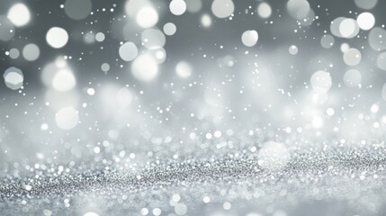 Elegant sparkling bokeh winter wonderland photography frosty atmosphere close-up captivating visuals