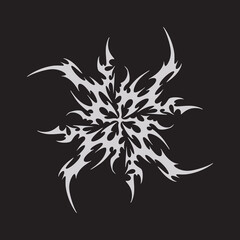 Modern Tribal Border and Tatto Set