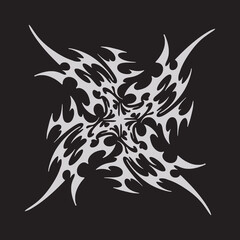 Modern Tribal Border and Tatto Set