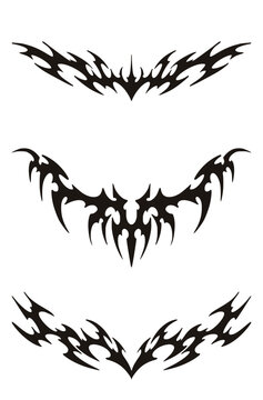 Modern Tribal Border and Tatto Set