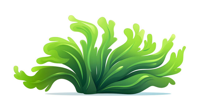 Algae Vector Symbol Icon Design for Natural Health Products and Websites