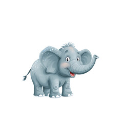 Obraz premium A charming illustration of an elephant