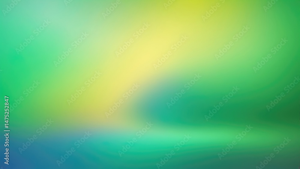Poster background blur with color gradient