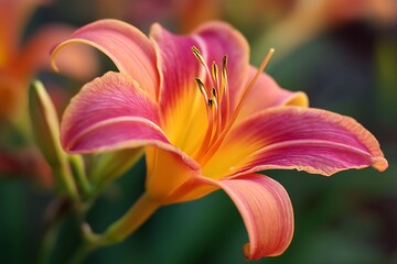 Fototapeta premium Vibrant Flower for Passive Income and Financial Success 