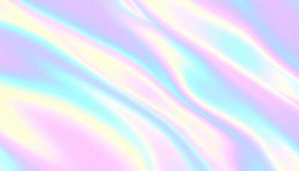パステル調の虹色プリズムのホログラム,メタリック背景,Y2K,Holographic,metallic,background,flowing,prismatic,rainbow,colors,glossy,