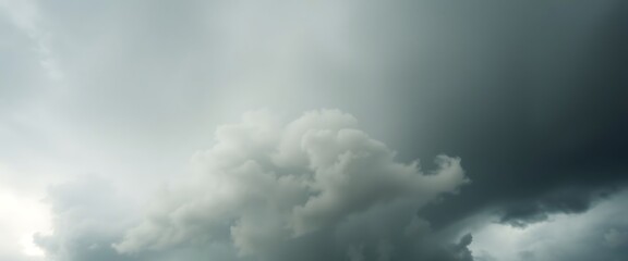 Obraz premium plane flying in the sky with a lot of clouds