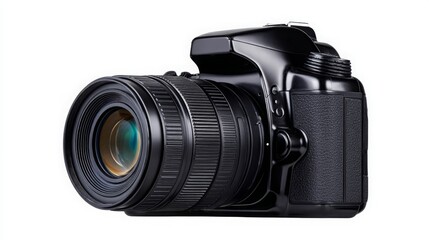 High-Quality Digital Camera with Lens for Photography Enthusiasts