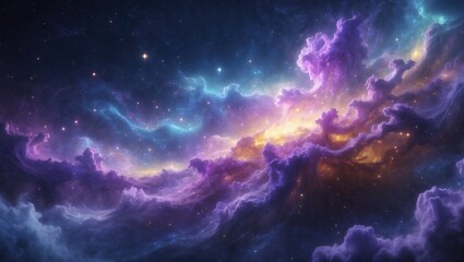 Stunning Endless Cosmos - Sci-Fi Wallpaper Highlighting Elements of This Image