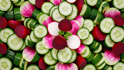 Healthy Food Backdrops – Fresh Vegetables and Farm Produce in High-Quality Backgrounds