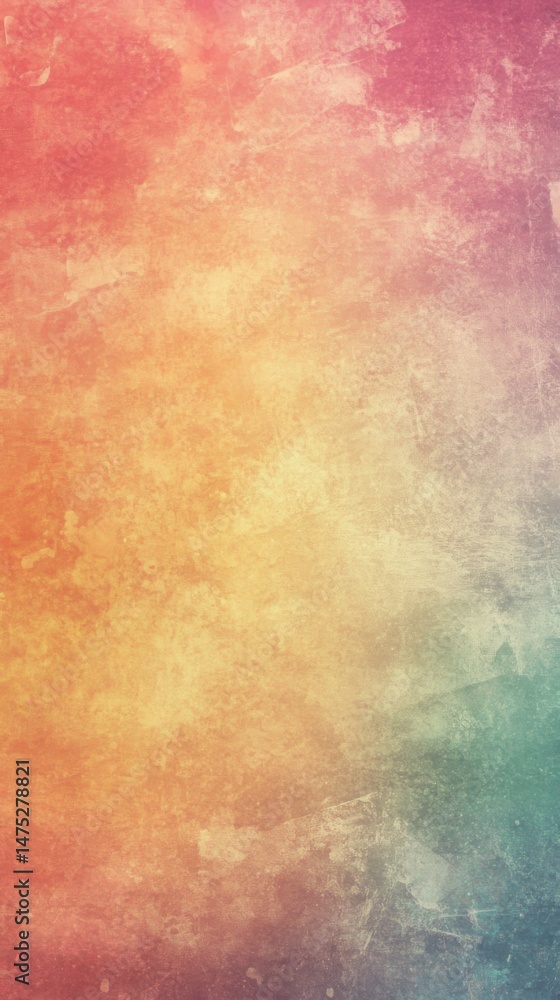 Aufkleber abstract grunge texture background with warm colors gradient effect and vintage style for graphic de