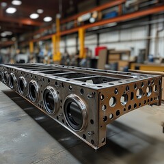 Custom metal fabrication during truck build