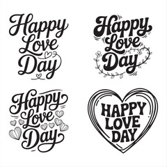 Valentine's Day T-shirt vector collections for couple t-shirt design, mug design, pillow Design.and bundle design.