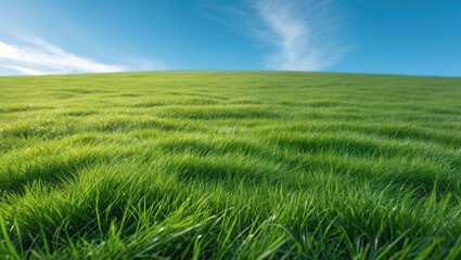 landscape featuring stadium grass