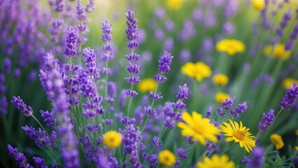 Lavender, known for its fragrance, is beneficial for bees and insects.