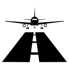 Airport Icon Airliner Terminal Transportation Symbolr Design vector illustration