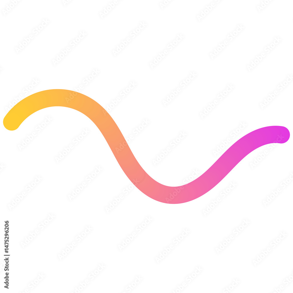 Poster set of vector graphic elements. abstract shapes with smooth wavy lines, bright colors and gradient t