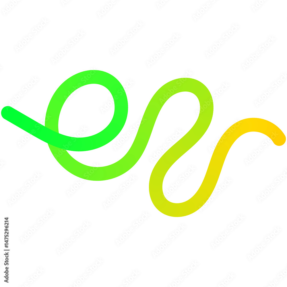 Poster set of vector graphic elements. abstract shapes with smooth wavy lines, bright colors and gradient t