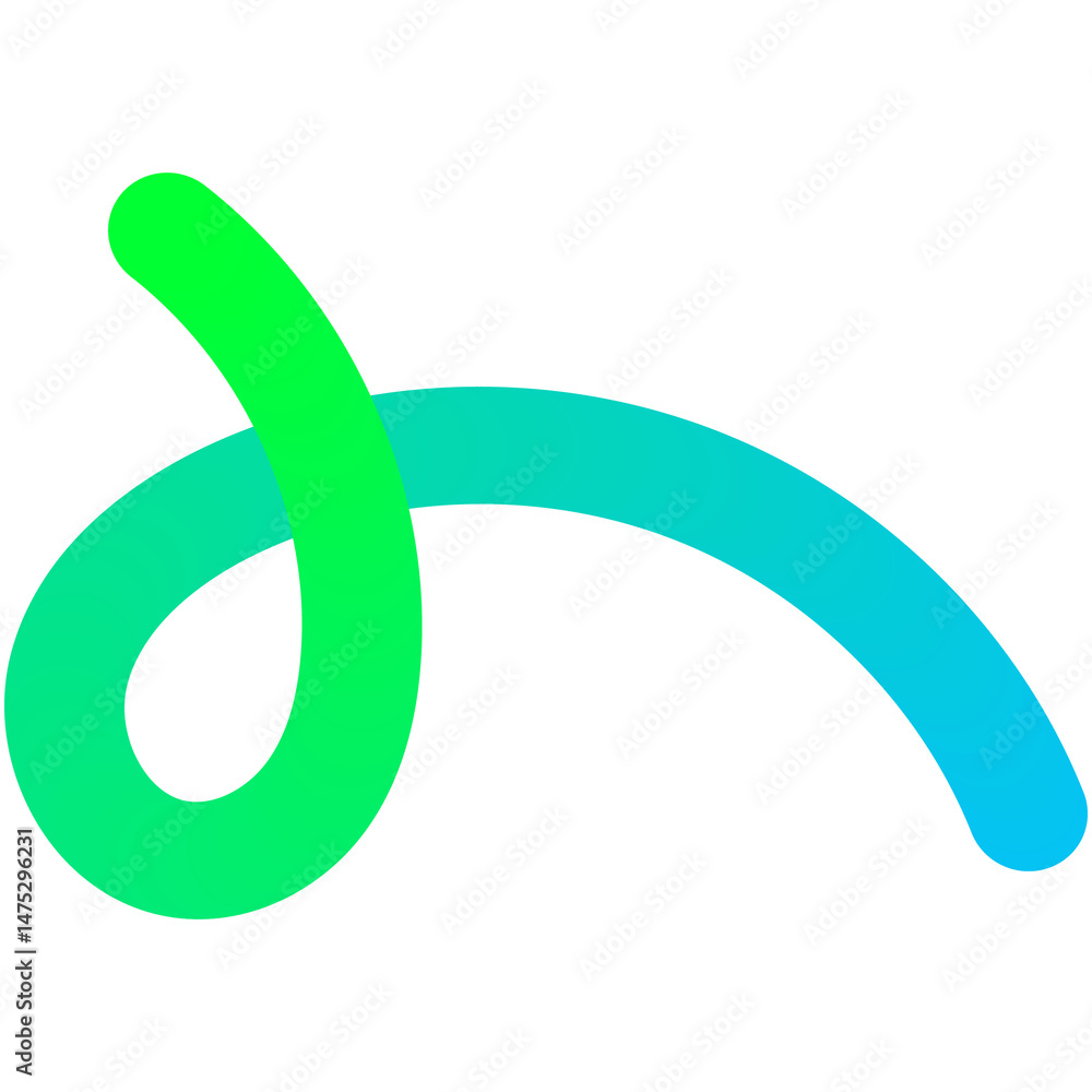 Poster set of vector graphic elements. abstract shapes with smooth wavy lines, bright colors and gradient t