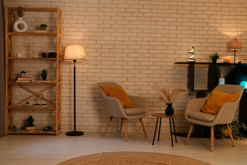 Cozy Living Room With Modern Interior Design Features