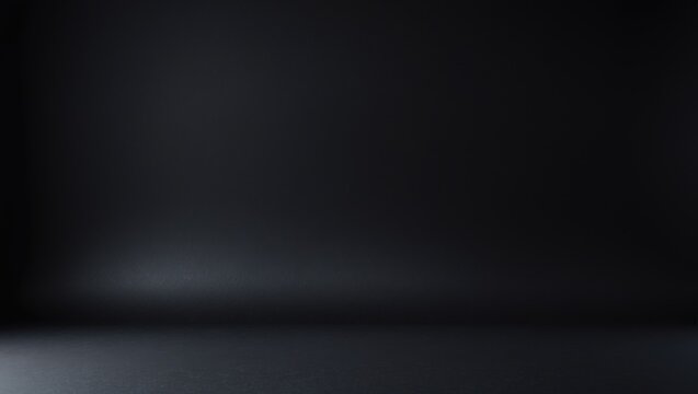 Fototapeta Limbo-themed black paper backdrop with dark gradient, perfect for isolated photography backgrounds