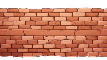 Fototapeta premium High-quality Brick Wall Texture for Beautiful Banner and Wallpaper Designs