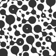 Pattern connect dot line connect for concept. Vector background