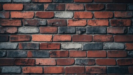 Obraz premium Appealing vintage-style brick wall texture or background