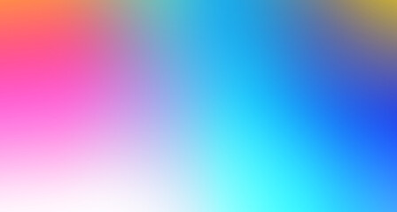 Obraz premium Abstract rainbow gradient shape with soft blur and shine effect, glowing multicolor texture and light waves, transparent background for wallpapers, posters, banners, flyers, and cards