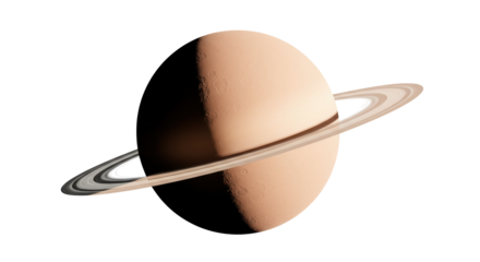 Isolated Planet Saturn