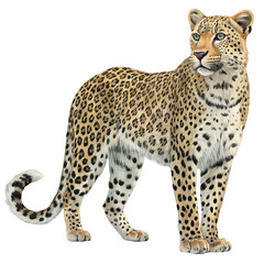 African leopard png big cat png spotted predator png stealth hunter png carnivorous feline png wild cat png savannah animal png elusive feline png transparent background image
