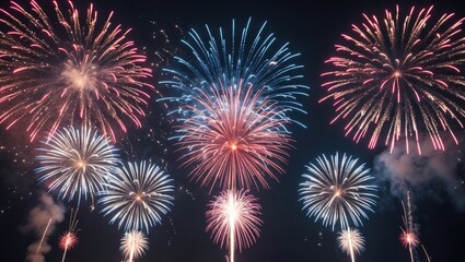Vibrant Fireworks Celebration