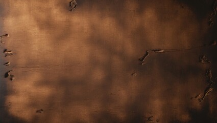 Textured wood with carved patterns, brown color, and coconut tree motif on a background of wood fiber