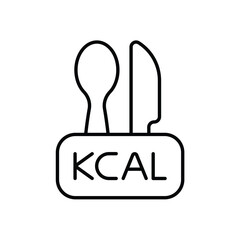 Calories Vector icon
