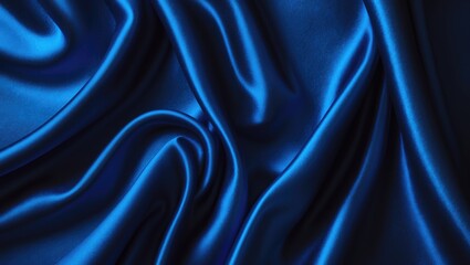 Fototapeta premium fabric texture background in blue